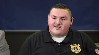 'Sgt. David' on duty: Lorain High sophomore takes pride in keeping his school safe