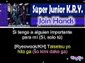 Super Junior K.R.Y.- Join Hands [Sub Espa&ntilde;ol + Rom]