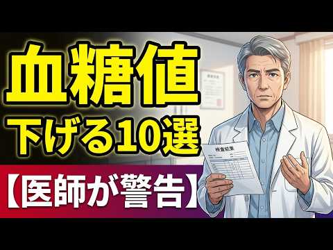 血糖値を下げる食材10選｜65歳以上の3人に1人が知らない「加えるだけ」の方法【医師解説】