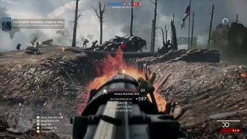Ridiculous 10 kill feed in 15 seconds bf1