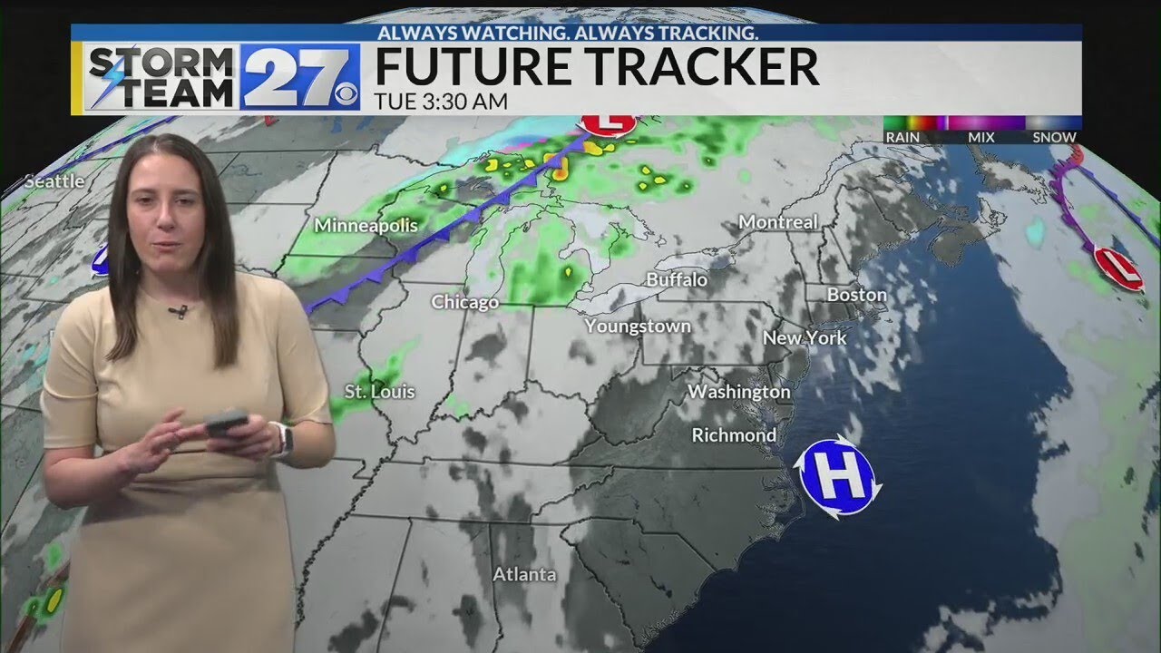 Sunny skies and warmer temperatures today - YouTube