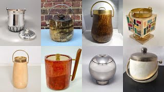 Beautiful stylish ideas 21 Vintage antique designer ice buckets and bowls Aldo Tura