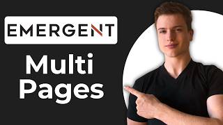 How To Create Multi Page Apps In Emergent AI (Full Guide)