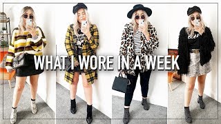 What I Wore In A Week (Autumn Fall Outfit Ideas & Style) - Lily Melrose