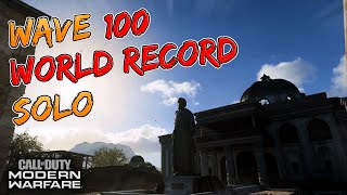 Worlds First *SOLO* Wave 100 on Modern Warfare Survival - (Aniyah Palace)