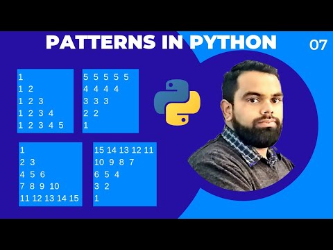 Patterns in Python | Fun & Interesting Pattern Examples | Class 10/11 ...