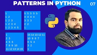 Patterns in Python | Fun & Interesting Pattern Examples |  Class 10/11/12 Python #7