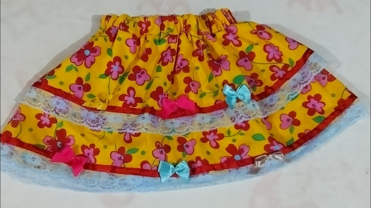 Saia Caipira Infantil Com Elástico na CINTURA.Descompliquei . A Mais Facil