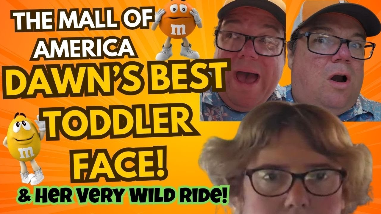 YITS Take Over Mall of America | Dawn Gets A Wild Ride & Makes Her Best Toddler Faces In Restaurant!