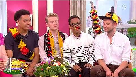 German Gents (A Cappella Ensemble) singen ⚽Major Tom⚽- SAT 1 Frühstücksfernsehen -23.Juni 2024 #live