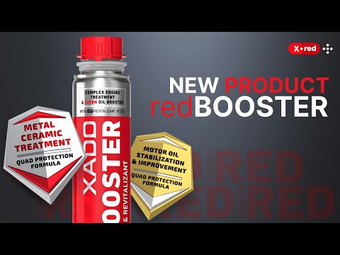 Присадка в моторну оливу XADO RED BOOSTER для комплексного захисту двигуна 250 мл артикул XA 41012, видео 2
