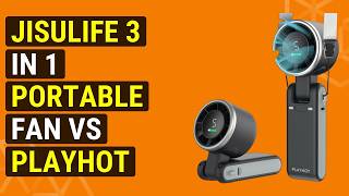 JISULIFE 3 IN 1 Portable Fan vs PlayHot Portable Handheld Turbo Fan: Which Should You Buy?