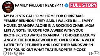 My Parents Left Me Alone With Grandpa on Christmas—Then Everything Changed