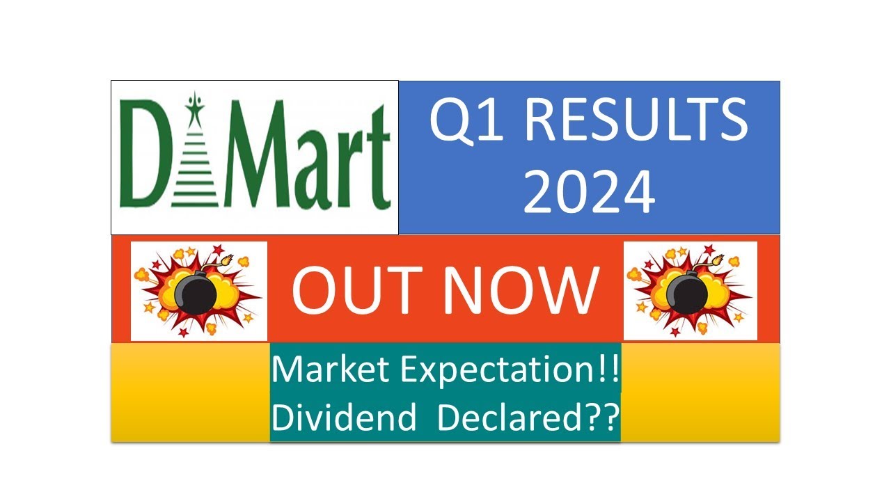 DMART | AVENUE SUPERMARTS QUARTERLY RESULTS | DMART Q1 RESULTS | AVENUE SUPERMARTS FINANCIALS