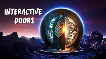 Open Doors in Unreal Engine 5  Blueprint Setup Game Dev