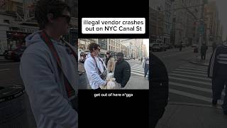 Nick Shirley alleges: Illegal Vendor Crashes Out in NYC