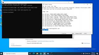 Activate Windows 10 using CMD 100% Working