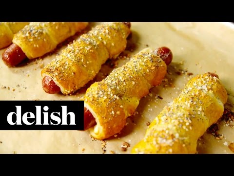 How To Make Everything Bagel Dogs | Delish hqdefault