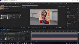 Green screen remove with color matching ,Set images with environment(Motion Track)