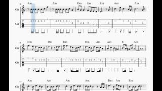 Sen Yağmurlari Sevdi̇ği̇nde- Cem Adri̇an- Gitar Nota Tab Akor Mp4