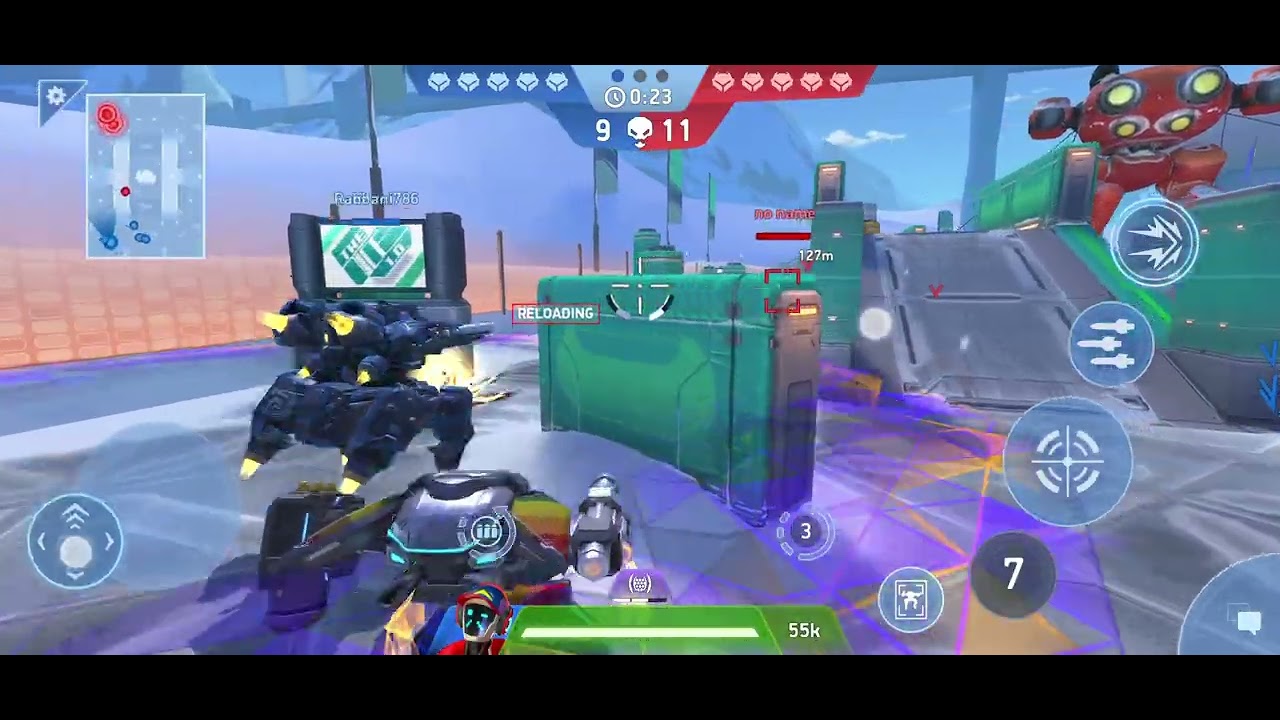 TOURNAMENT MATCH (MECH ARENA)