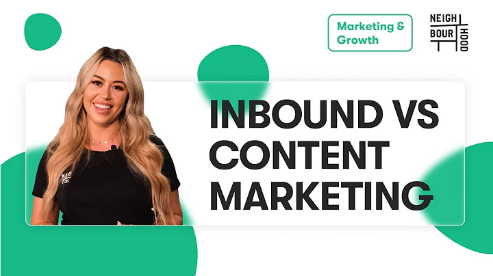 Inbound Marketing vs. Content Marketing - All You Need to Know