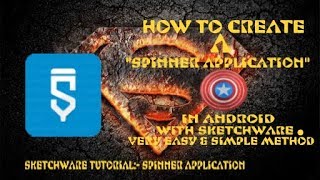 How to create spinner App in Android With Small programming. screenshot 2