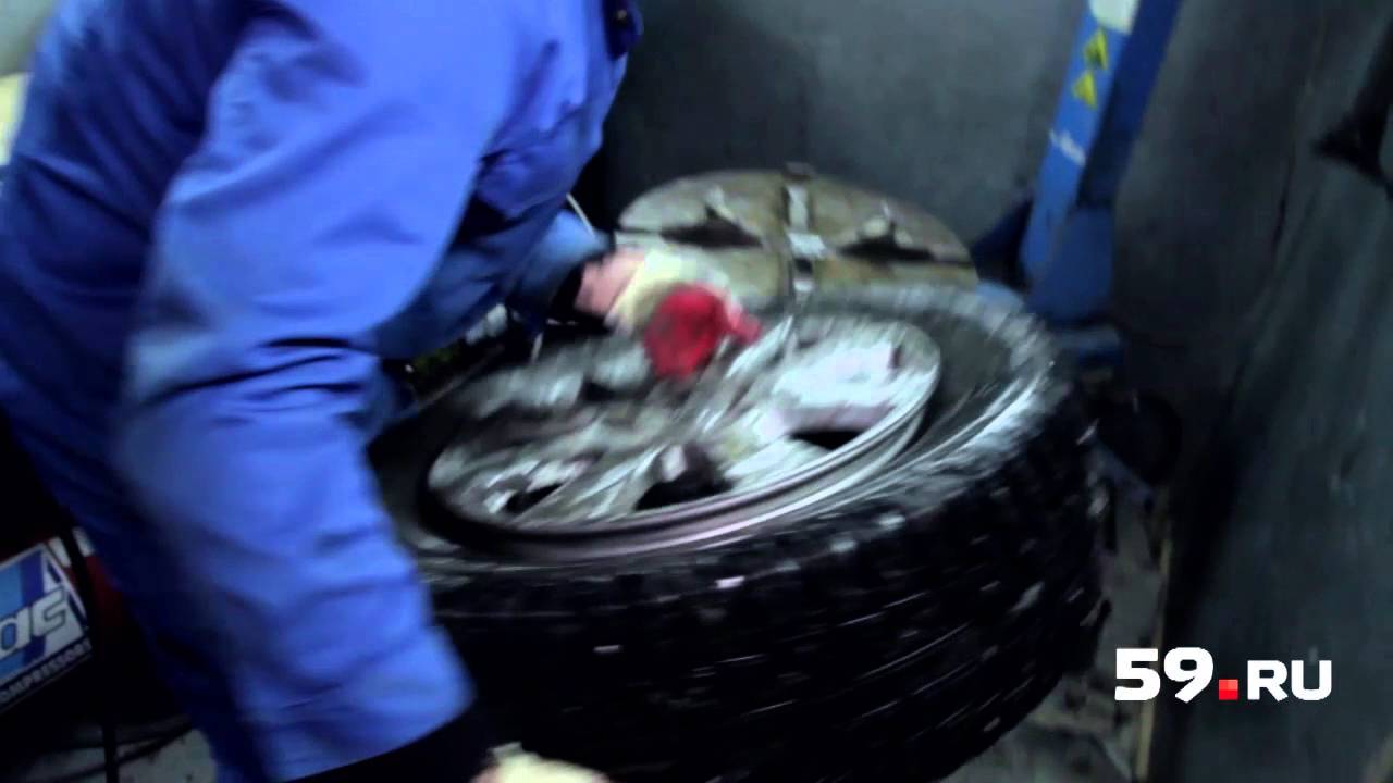 Шиномонтаж по вызову - YouTube