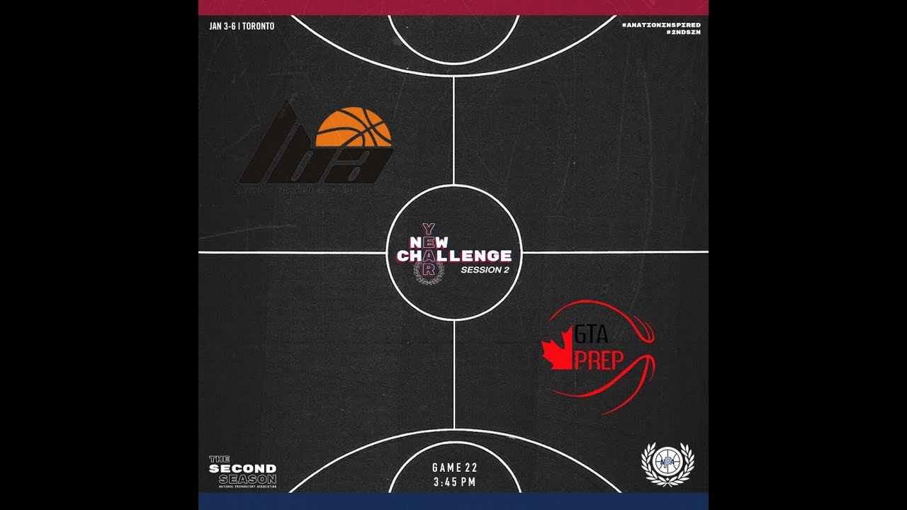 GTA Prep vs London Basketball Academy