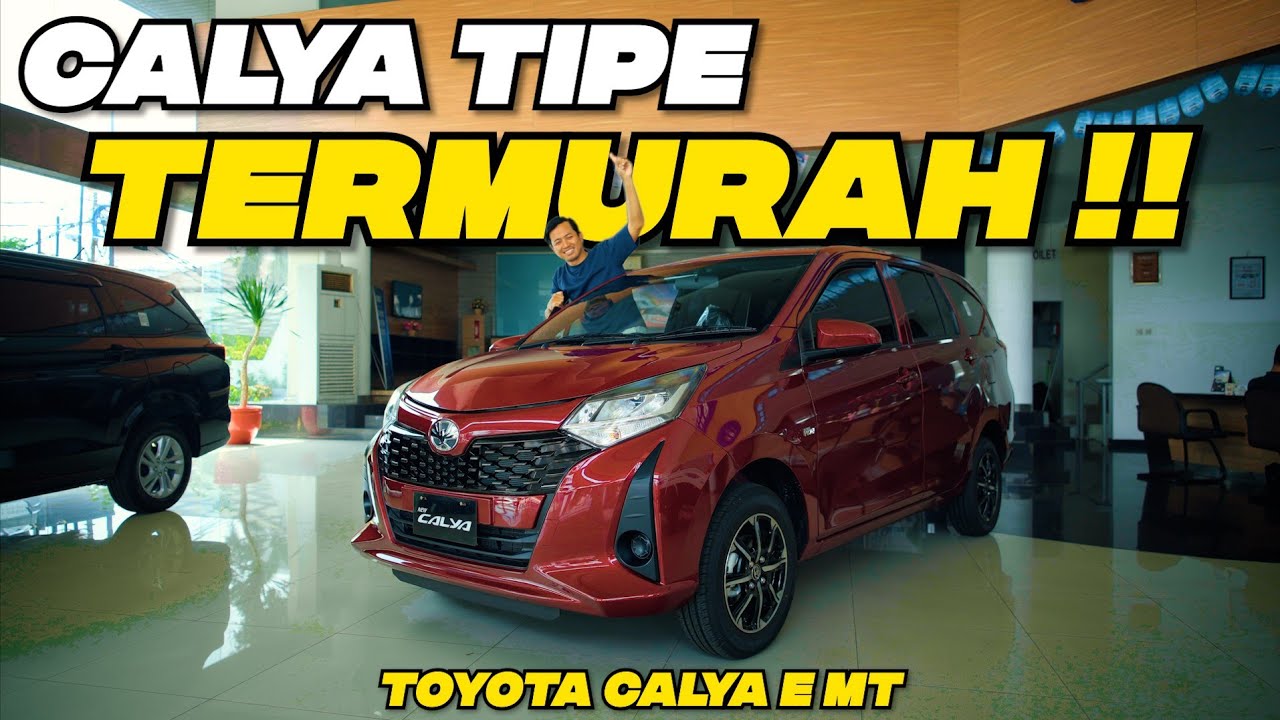 TOYOTA CALYA TERMURAH  CALYA TIPE E Manual 2024 