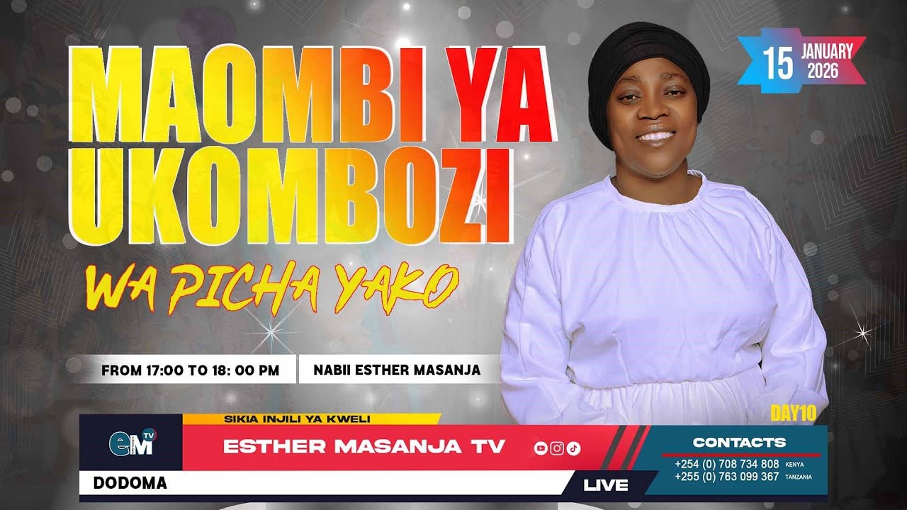 🔴LIVE : DAY 10 : SEMINA | MAOMBI YA KUKOMBOA PICHA YAKO ILIYOTEKWA NA ADUI | NABII ESTHER MASANJA