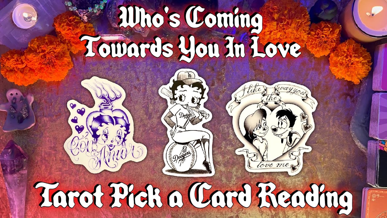 ♥️Who's Coming Towards You in Love?♥️ Tarot Pick a Card Reading