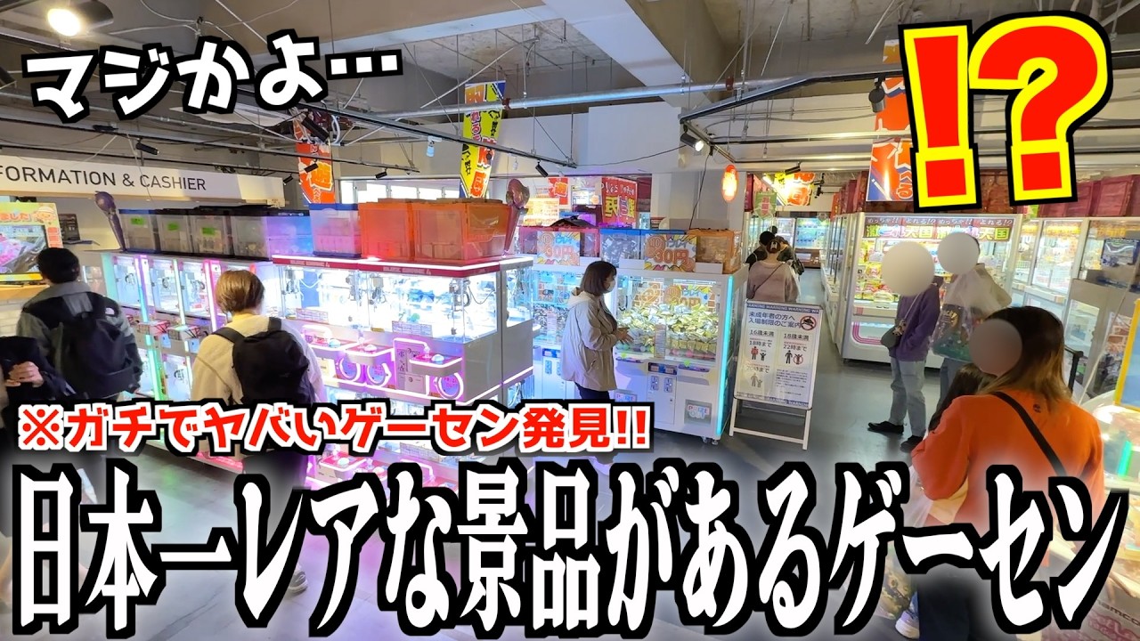 ゲーセンで獲得したものです。 Too crazy] I found a surprising prize at an arcade that went