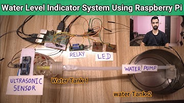 Water Level Indicator using Ultrasonic Sensor and Raspberry Pi