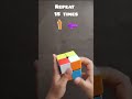 Learn how to solve a Rubik&#39;s cube😍 2 by 2 #trending