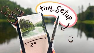 Full Painting While I Travel As A Watercolour Artist 🎨 ✨ 🗺️ News