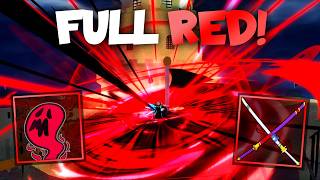 This FULL RED Scarlet Ghost Build is INSANE! (Blox Fruit) screenshot 4