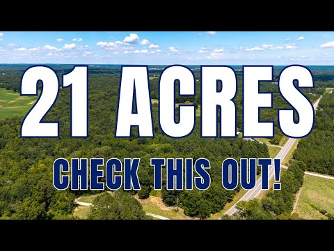 Video tour: 21 acres on Pageland Highway, Lancaster, SC