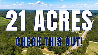 21 Acres for Sale in Lancaster SC | Drone Tour, Creek Access & Endless Possibilities