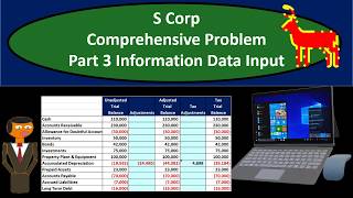 S Corp Comprehensive Problem Part 3 Information Data Input C3
