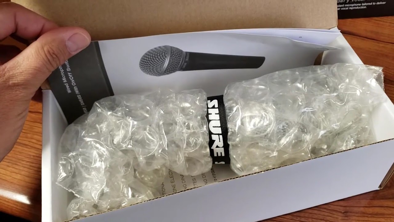 Unboxing Shure Sm58s Youtube