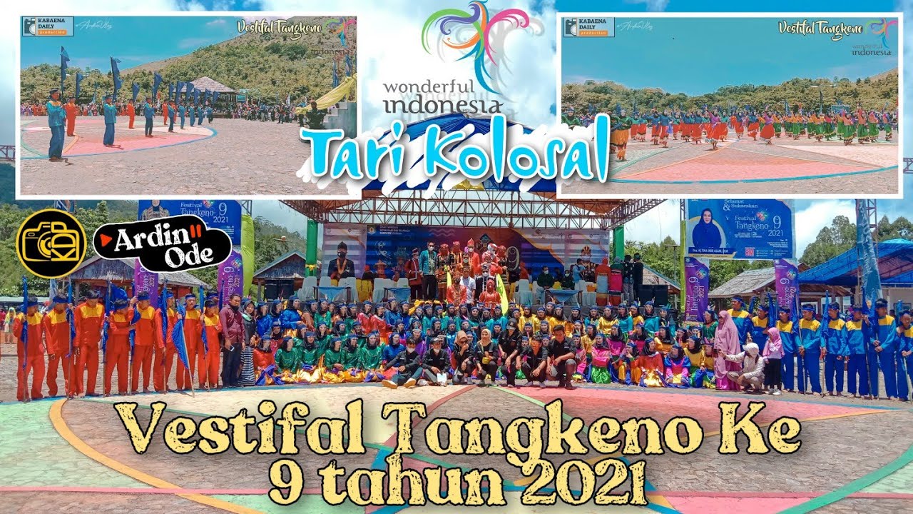 TARI KOLOSAL, Festifal Tangkeno Ke 9 tahun 2021 - Pulau Kabaena
