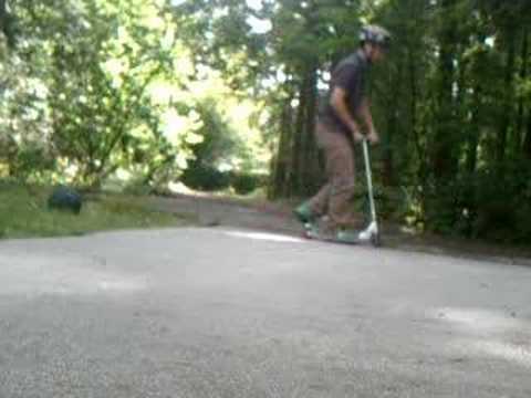180 to fakie to 180 combo + a 360