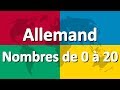 Apprendre l'allemand partie 4 | Nombres de 0 à 20