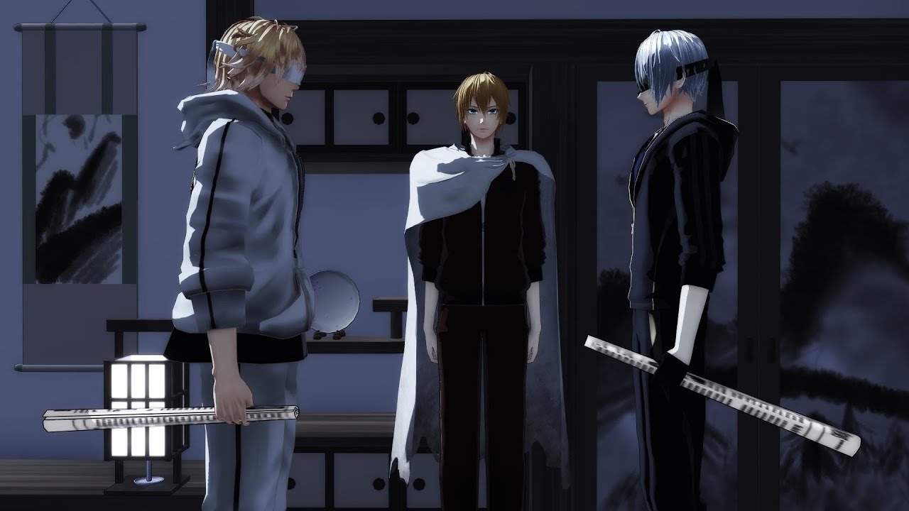 【MMD刀剣乱舞】内番：気配斬り【山猫組】