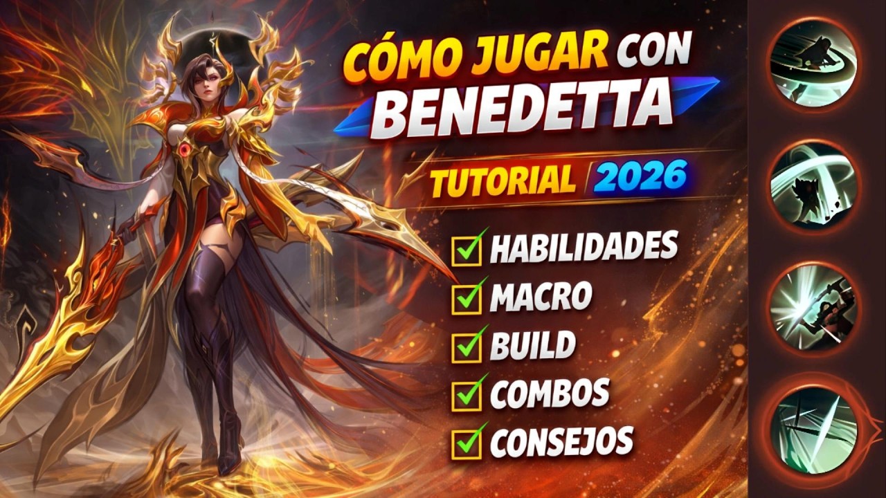 BENEDETTA DESDE CERO a PRO en 2026 (Guía Completa + Combos y Build)