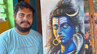 Draw with me- Lord Shiva painting, Mahadev Drawing,, MAHAKAL DRAWING