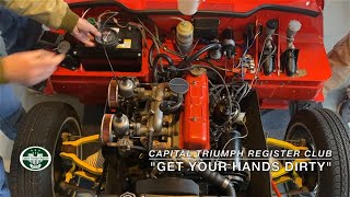 Capital Triumph Register Club: Get Your Hands Dirty - 1967 Spitfire MK2 Starting Trouble (2/11/24)