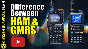 The Difference Between GMRS and HAM Radios
