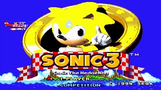 Sonic The Hedgehog 3 Super Edition ✪ Full Playthrough